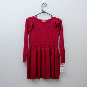 Cute Girls Red Dress - NWT